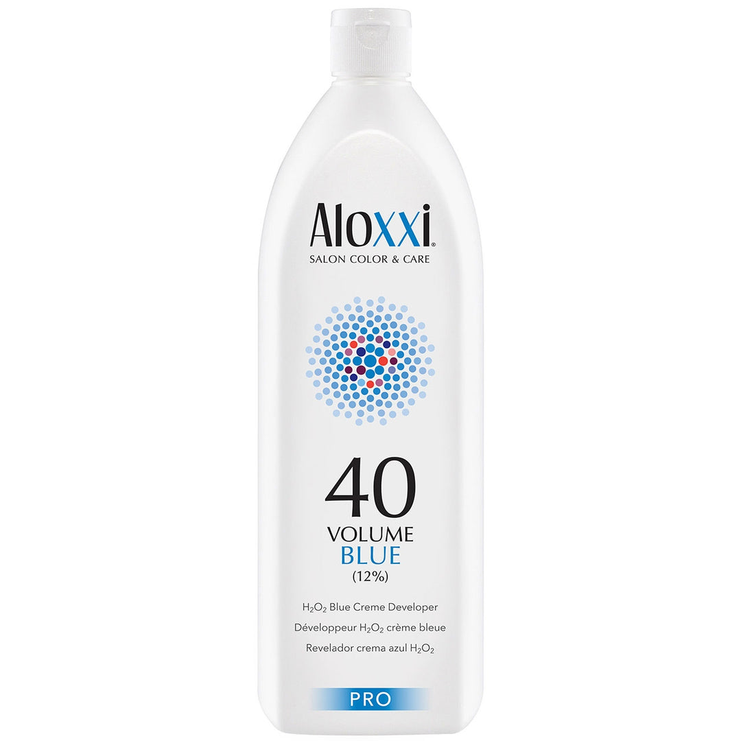 Aloxxi 40 Vol. Blue Creme Developer Liter