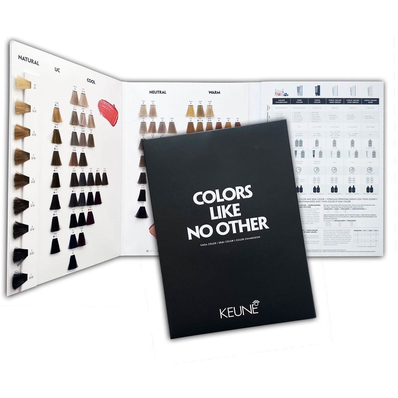 Keune Color Swatch Chart StyList By Premier Beauty