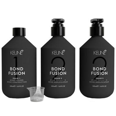 Keune Bond Fusion Salon Kit Steps 1 & 2 3 pc.
