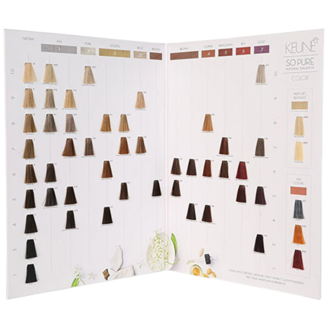 Keune So Pure Swatch Book