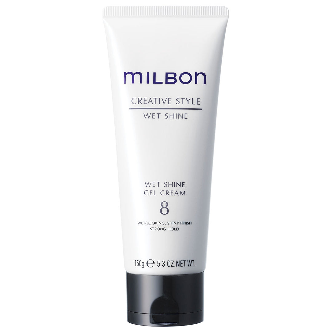Milbon Wet Shine Gel Cream 8 5.3 Fl. Oz.