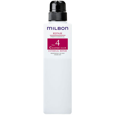 Milbon No.4 External Repair - For Coarse Hair, Empty Pump