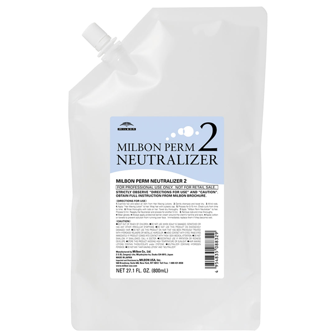 Milbon Perm Neutralizer 27.1 Fl. Oz.